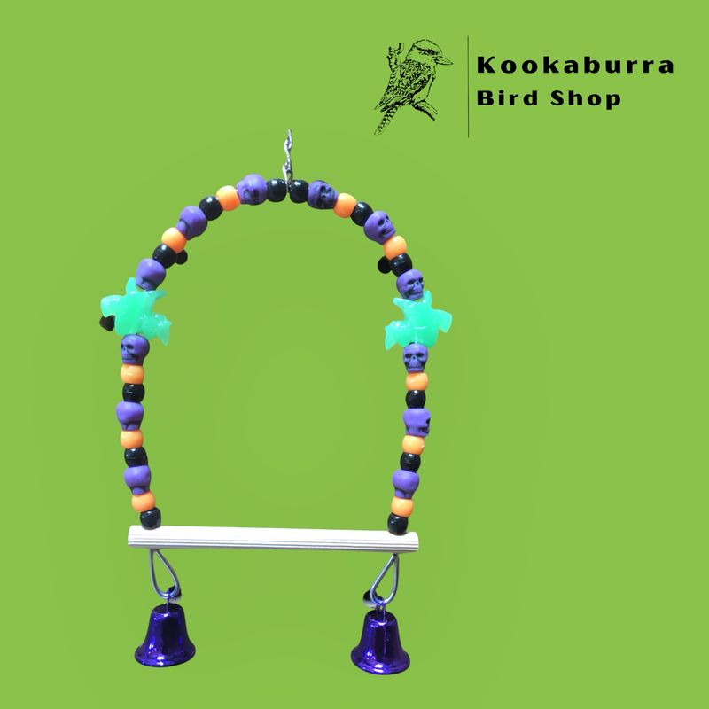Small Halloween Beaded Swing