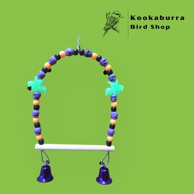 Small Halloween Beaded Swing