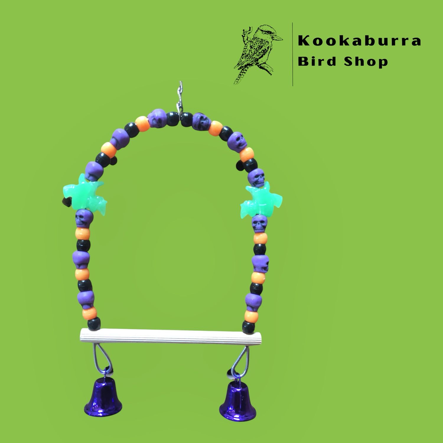 Small Halloween Beaded Swing