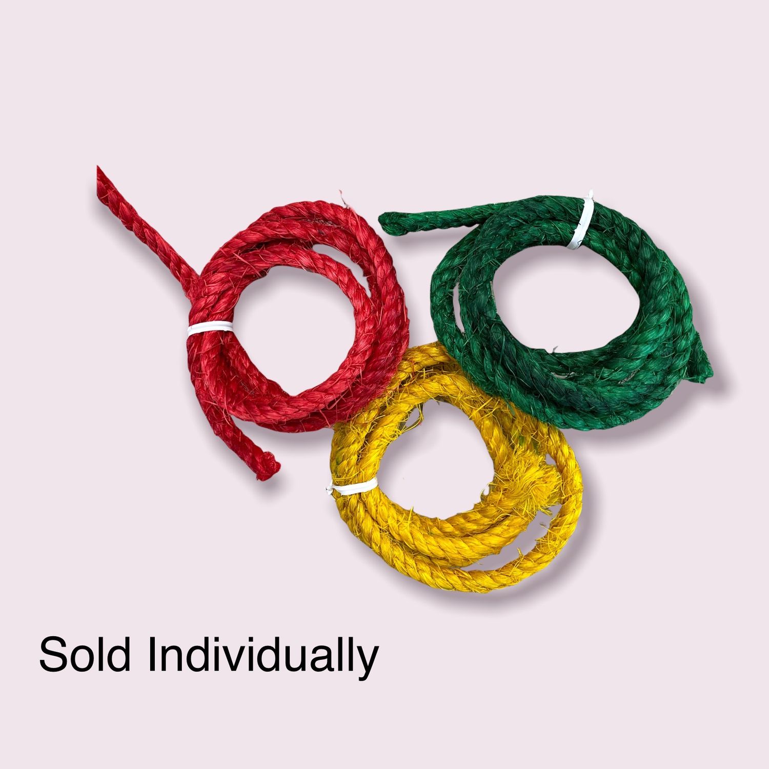 Colored Sizal Rope single