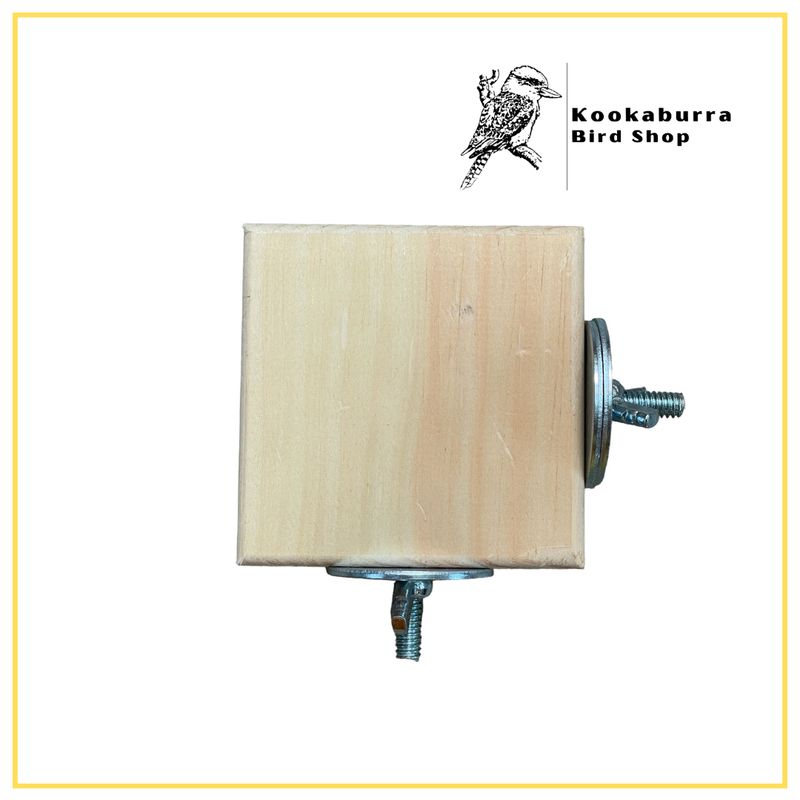 Natural Corner Perch (3 Natural Corner Perch (3" x 3")