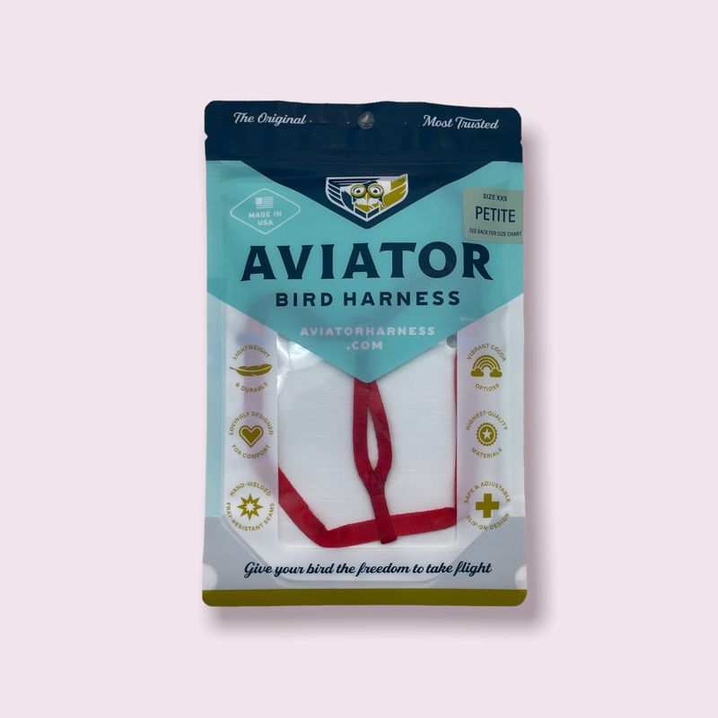 Petite Aviator Harness (Red)
