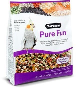 2 lbs Medium Parrot Pure Fun