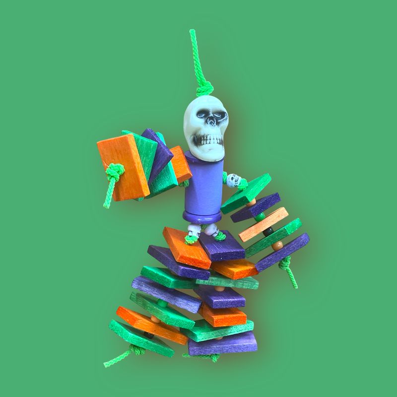 Balsa Skeleton-head w/bagel body