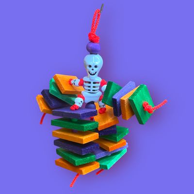 Balsa Skeleton-smile face