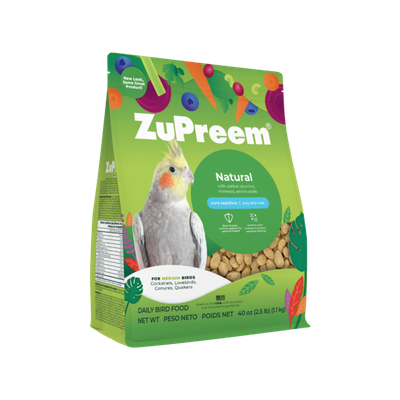 2.5 lbs Medium Bird Natural Diet