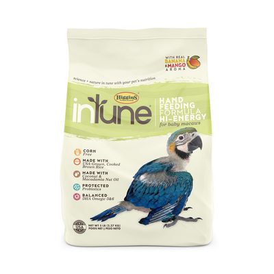 5lbs Intune Hand Feeding Hi-Energy 5lbs Intune Hand Feeding Hi-Energy