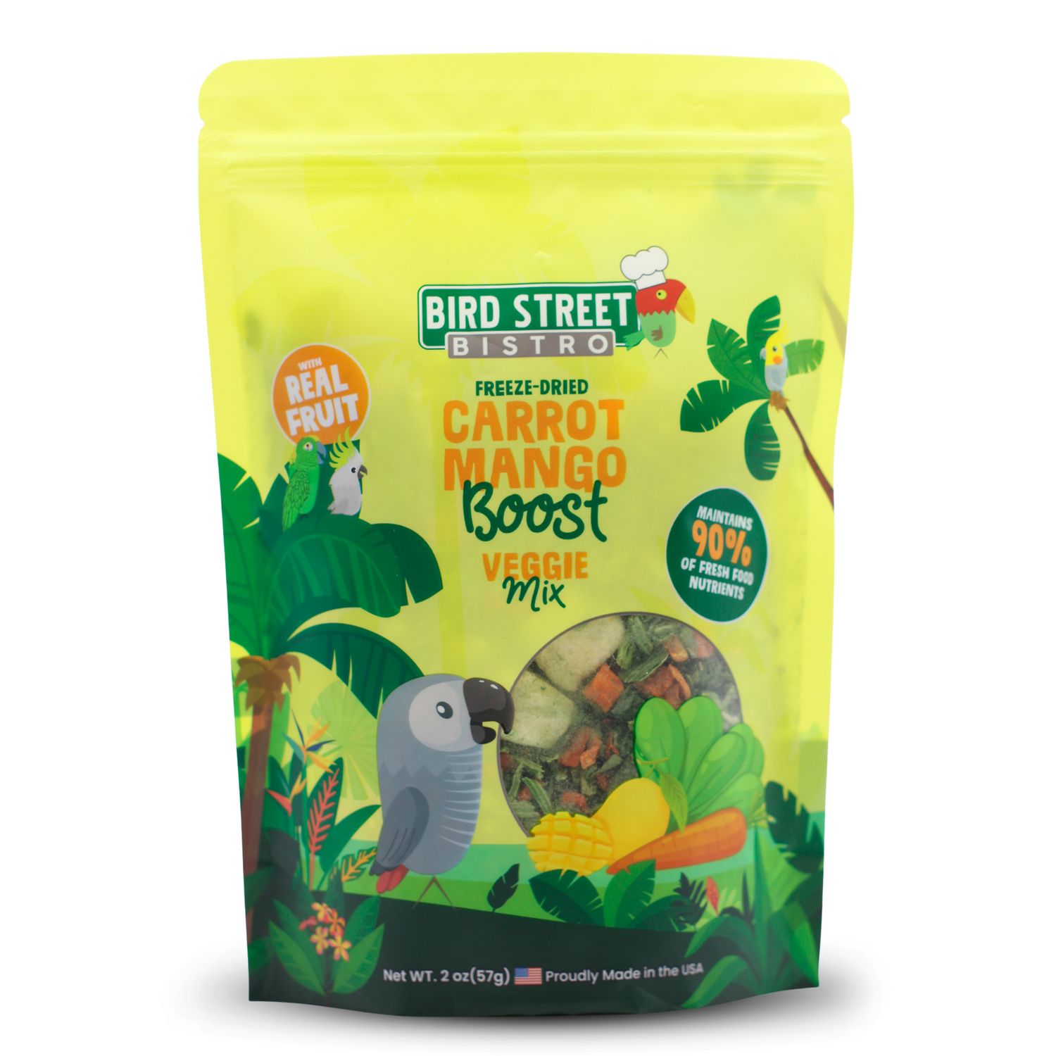 Carrot Mango Boost - Parrot Veggie Mix Carrot Mango Boost - Parrot Veggie Mix