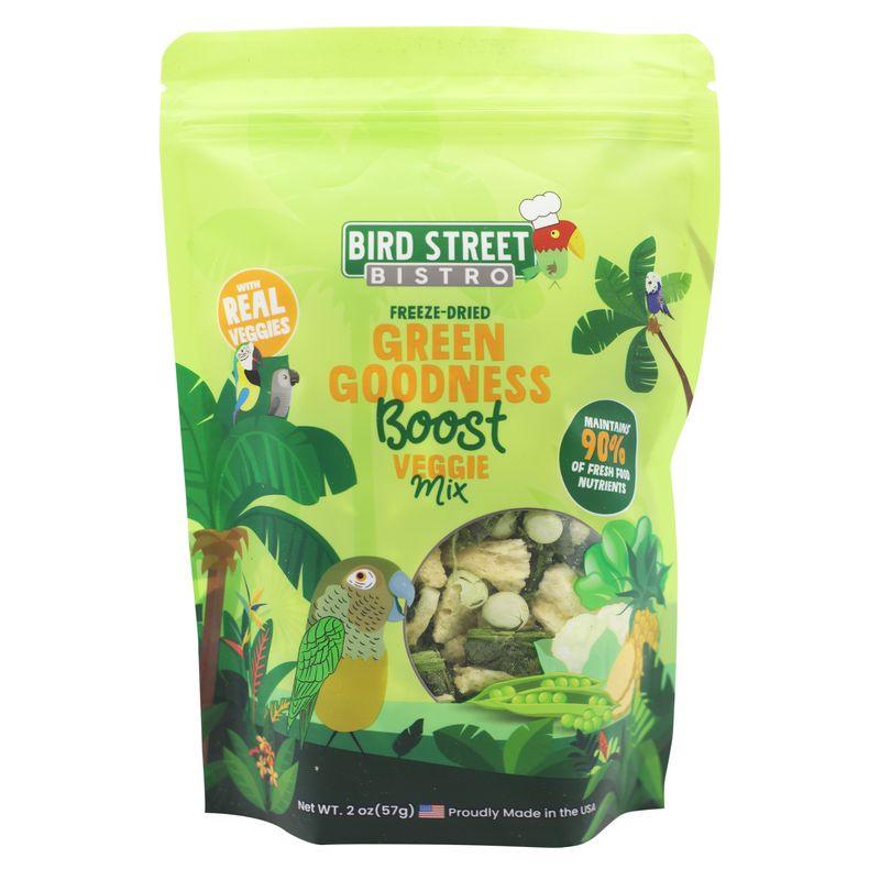 Green Goodness Boost - Parrot Veggie Mix