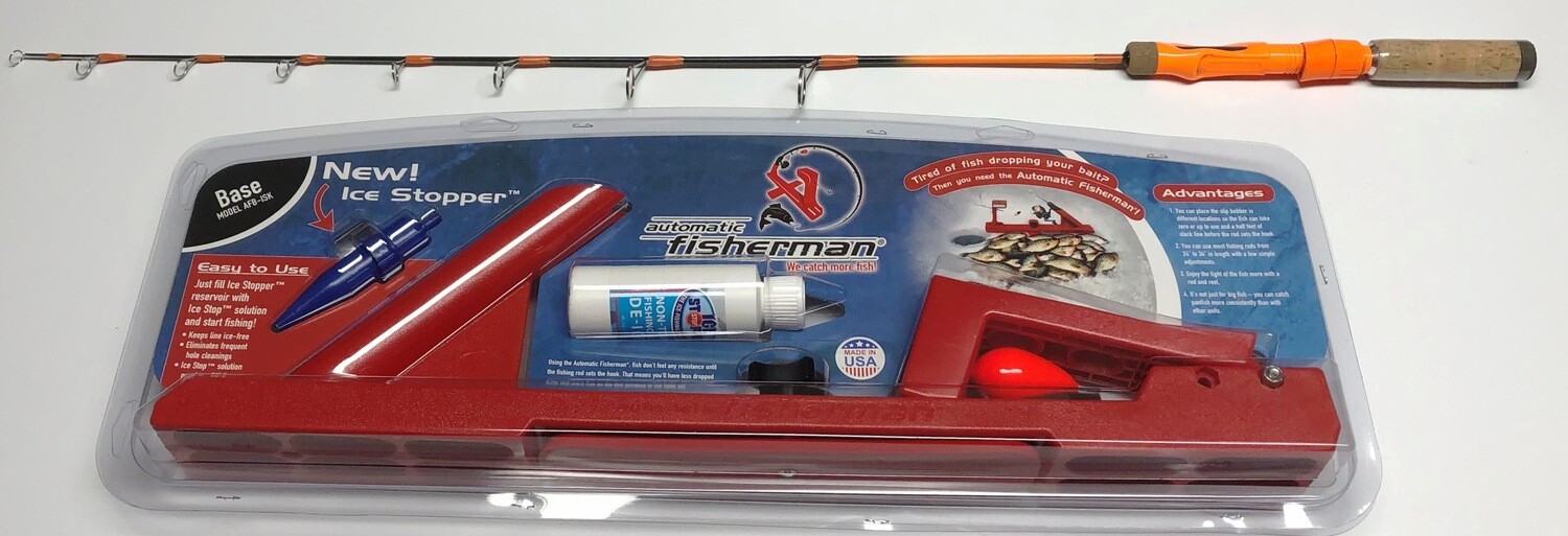 AFB 36 MEDIUM ROD-ISK (walleye trout catfish pike setup)