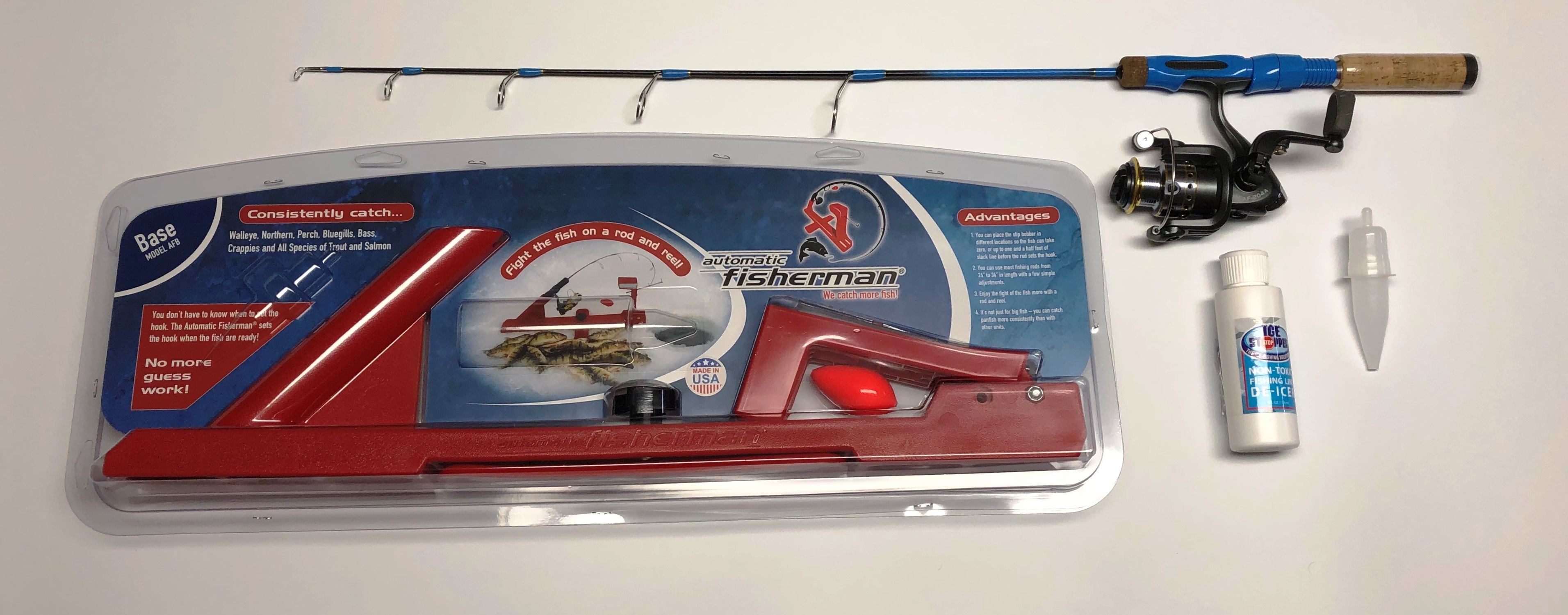 Automatic Fisherman™ Package w/Medium light 33 Rod (no reel)