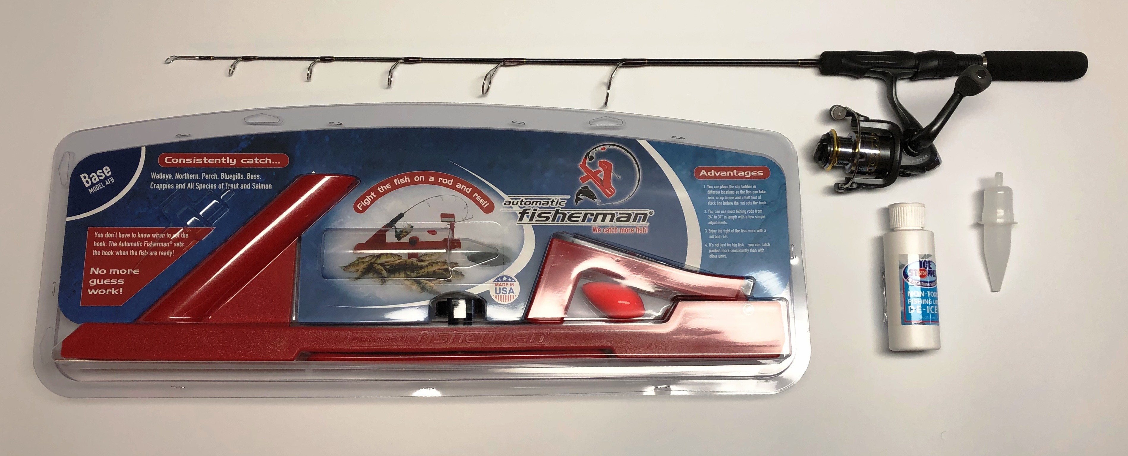 Automatic Fisherman™ Package w/Medium light 33 Rod (no reel) - Automatic  Fisherman, Store, Purchase Automatic Fisherman