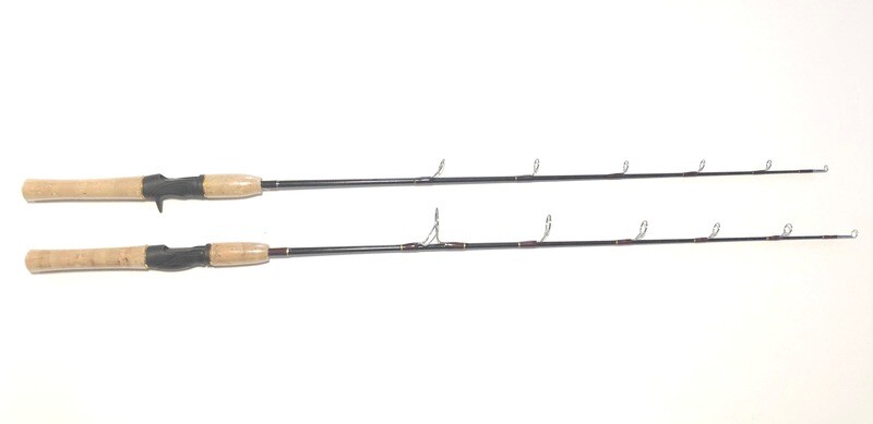 2 AF 38" (Black) lake trout Rod
