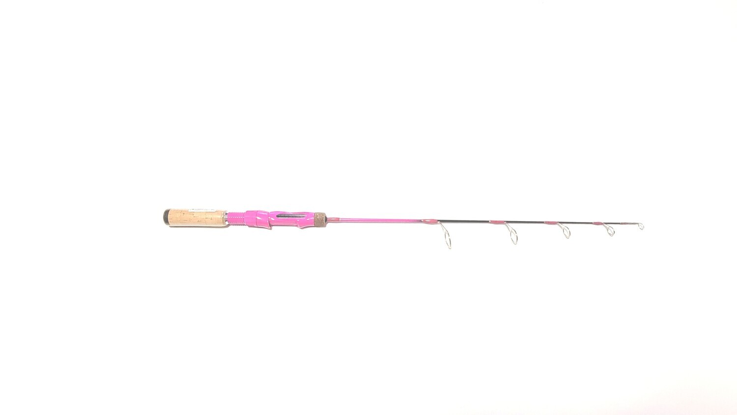 28" (Pink) Cork Handle Rod  in full view