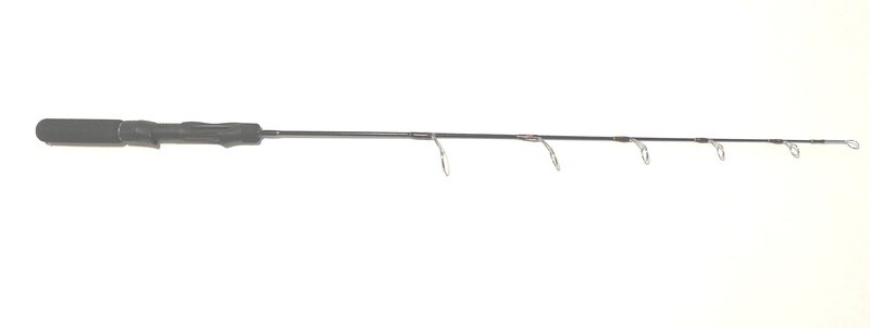 AF 32" (Black) Cork Handle Rod in full view 