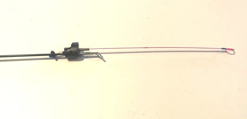 6" adjustable spring bobber in full view