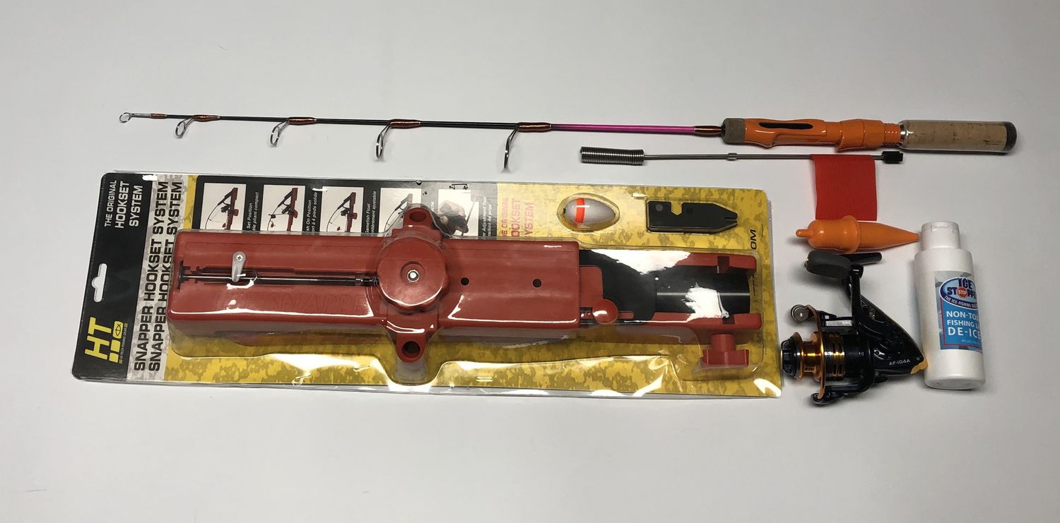 THE SNAPPER 29" COMBO KIT (GREAT FOR CRAPPIE, PERCH, BLUEGILL, SMALL TROUT, WALLEYE AND PIKE)