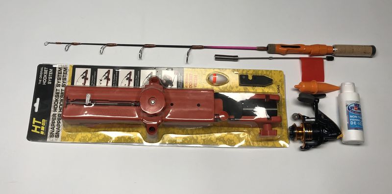 THE SNAPPER 29" COMBO KIT (GREAT FOR CRAPPIE, PERCH, BLUEGILL, SMALL TROUT, WALLEYE AND PIKE)