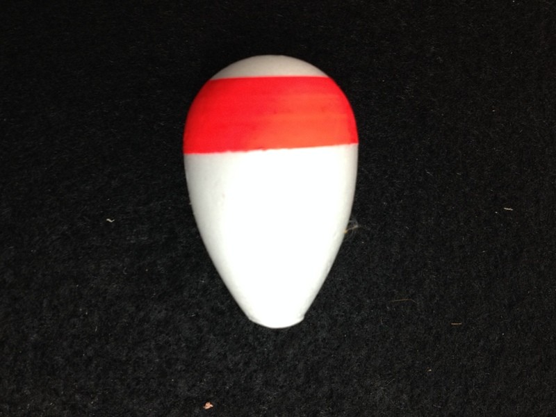 AF Small Foam Bobber in red and white