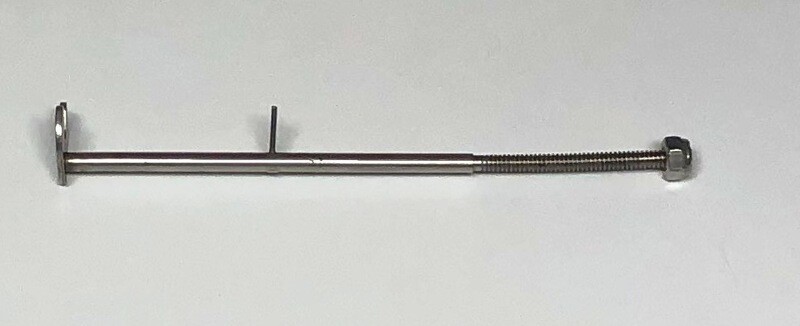 7.5" Stainless Steel Trigger Shaft in full view
