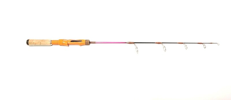 29" (Orange Gold Pink) Cork Handle Rod  in full view