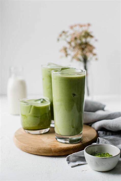 Iced Matcha Green Tea Latte