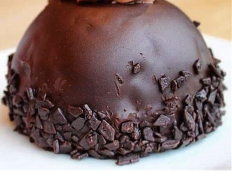 Chocolate Dome Cake 5.5 oz