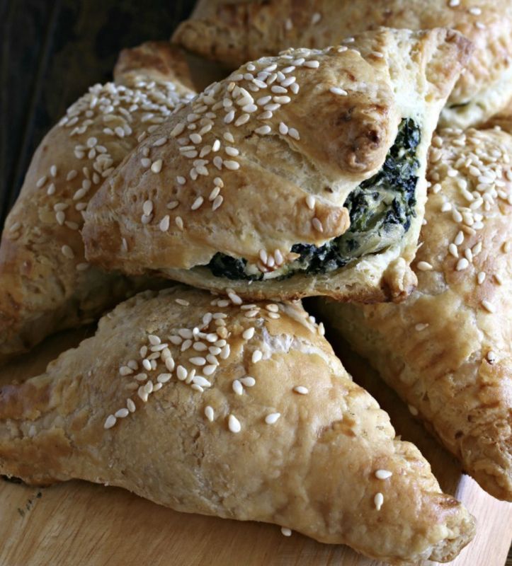 Spinach And Feta Bourekas 3 Pieces 5.25 oz