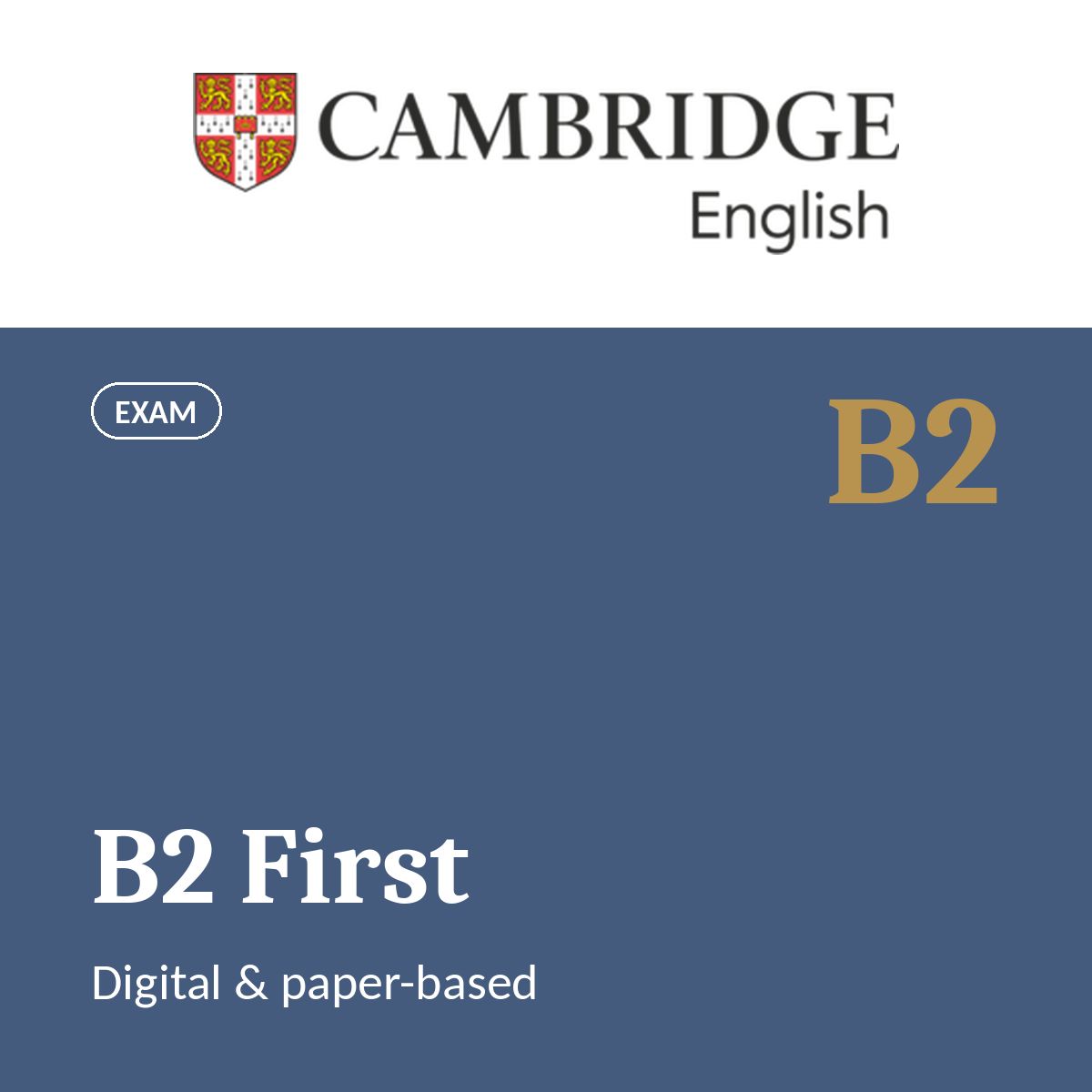 Cambridge B2 First Digital &amp; PB
