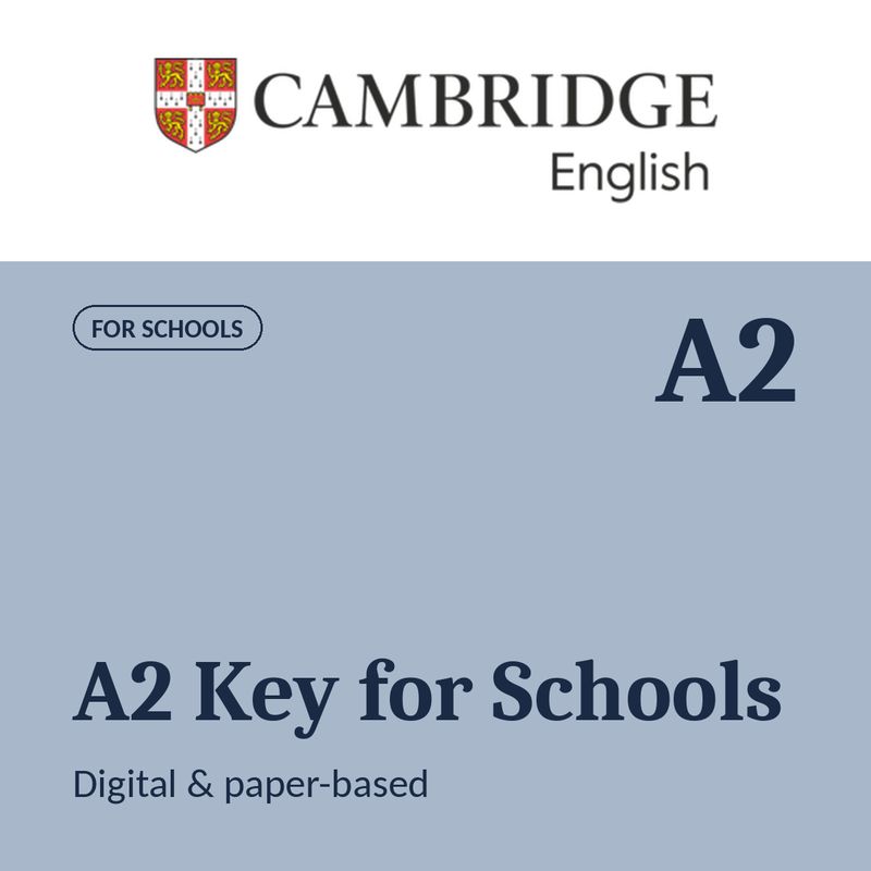 Cambridge A2 Key for Schools Digital &amp; PB
