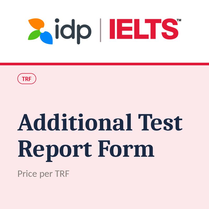 IELTS TRF Additional Order