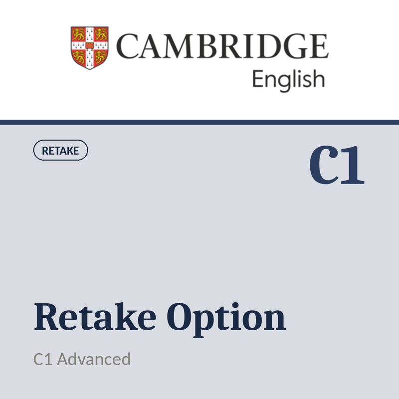 Retake Option Cambridge C1 Advanced Digital &amp; PB