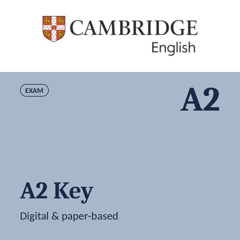 Cambridge A2 Key Digital &amp; PB