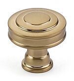 Transitional Heritage 1-5/8&quot; Glendon Cabinet Knob (Satin Brass)-Craftacks India