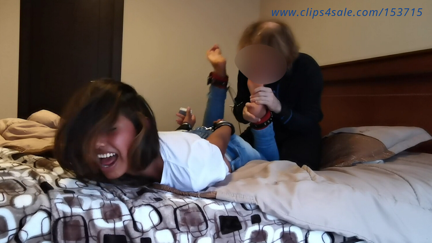 Horrible ticklish Marta tickled AGAIN in this second video