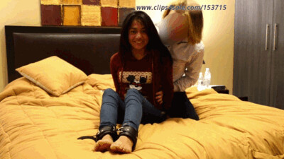 Innocent ticklish Maria tickled tortured Part 1