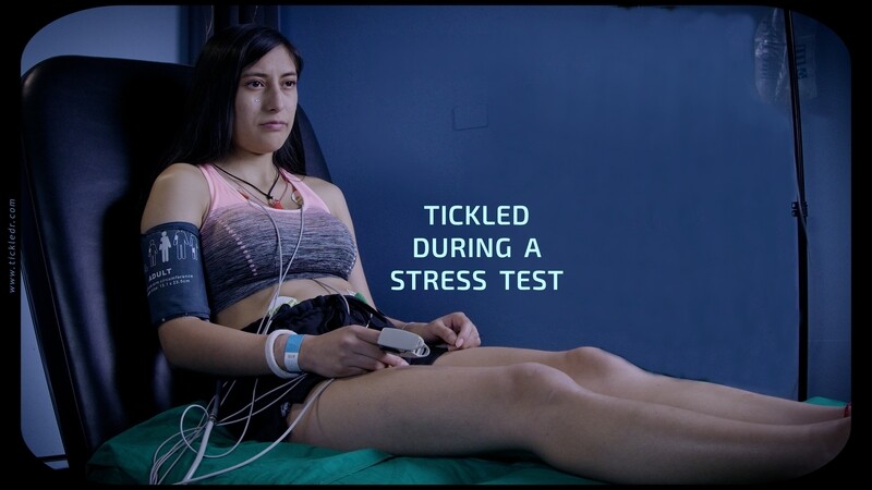 Vale&#39;s didn&#39;t know she will be tickled during a real stress test in a real hospital Part 4
