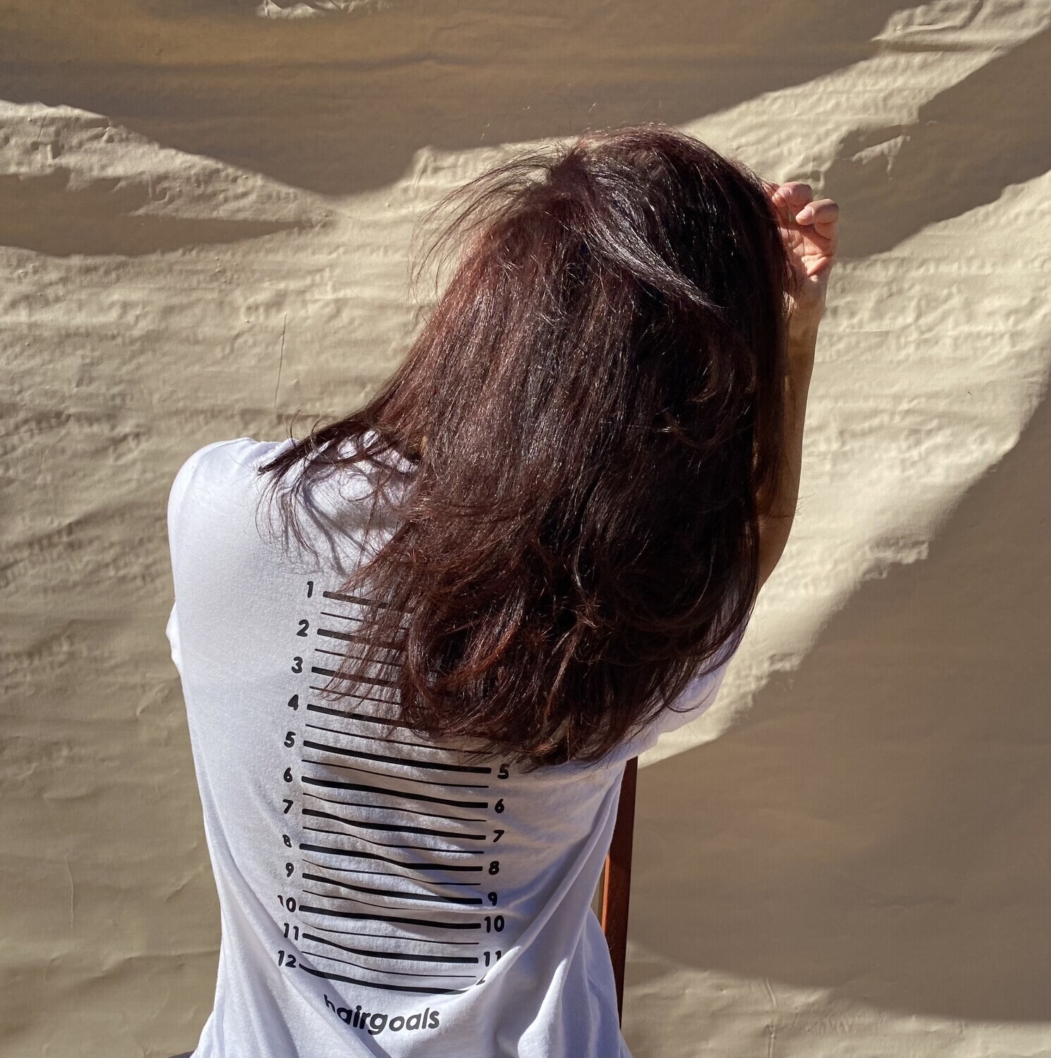 Length Check Branded T-shirt
