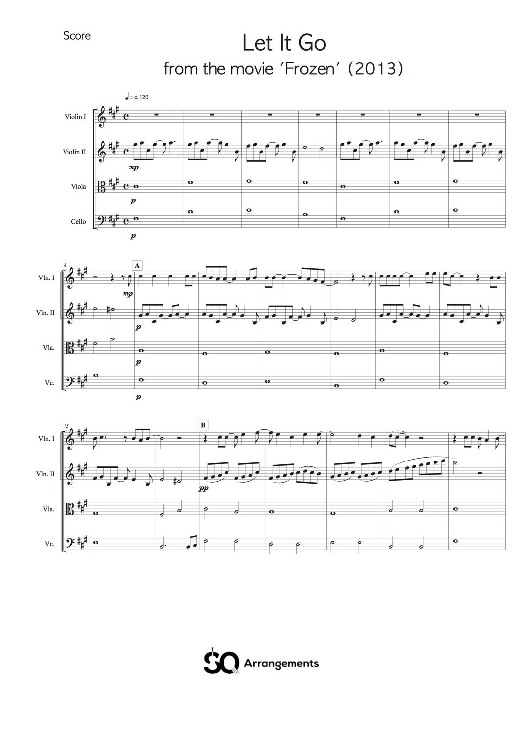 Let It Go - from the movie Frozen