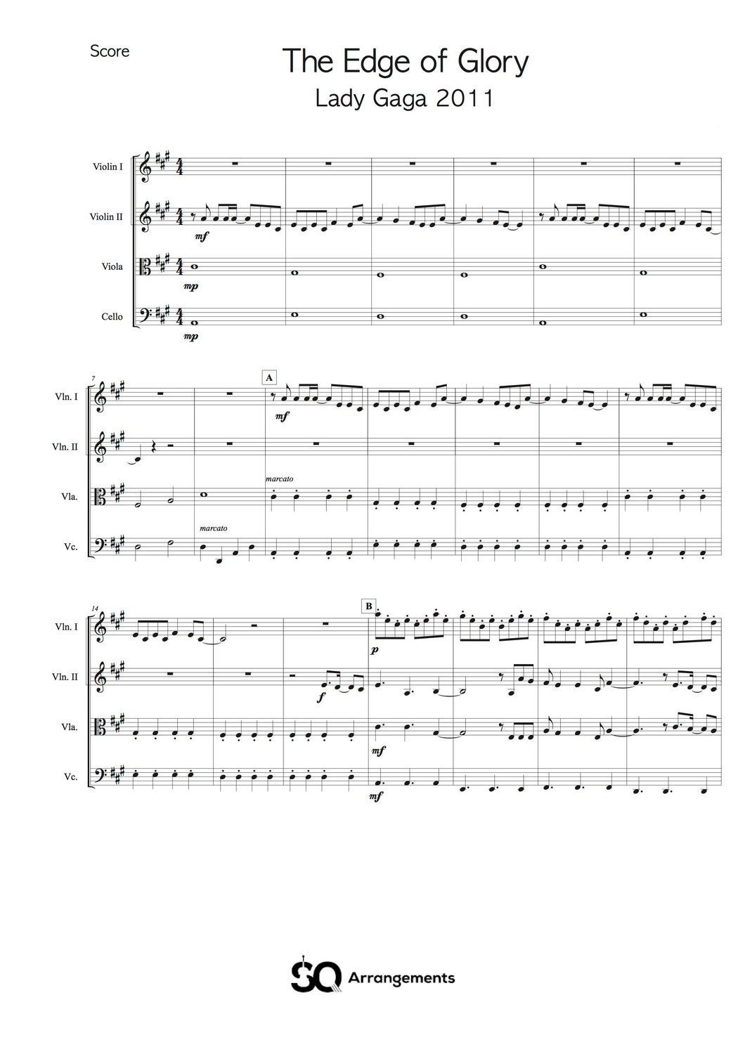 The Edge of Glory - Lady Gaga