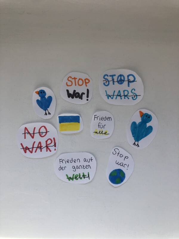Stop War stickers