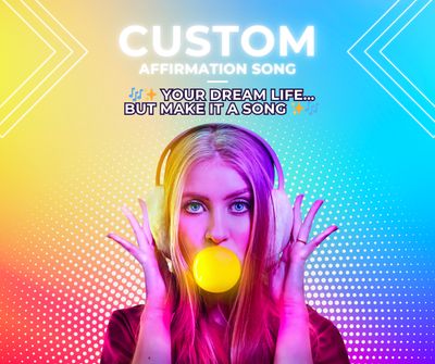 🎵✨ NEW! Custom Affirmation Song – Manifest While You Listen ✨🎵