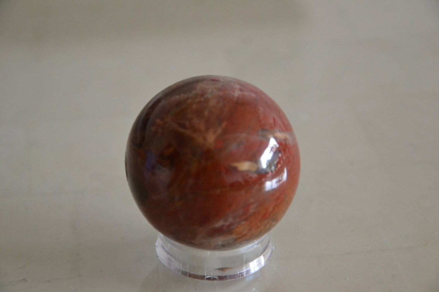 Jaspe rouge sphère