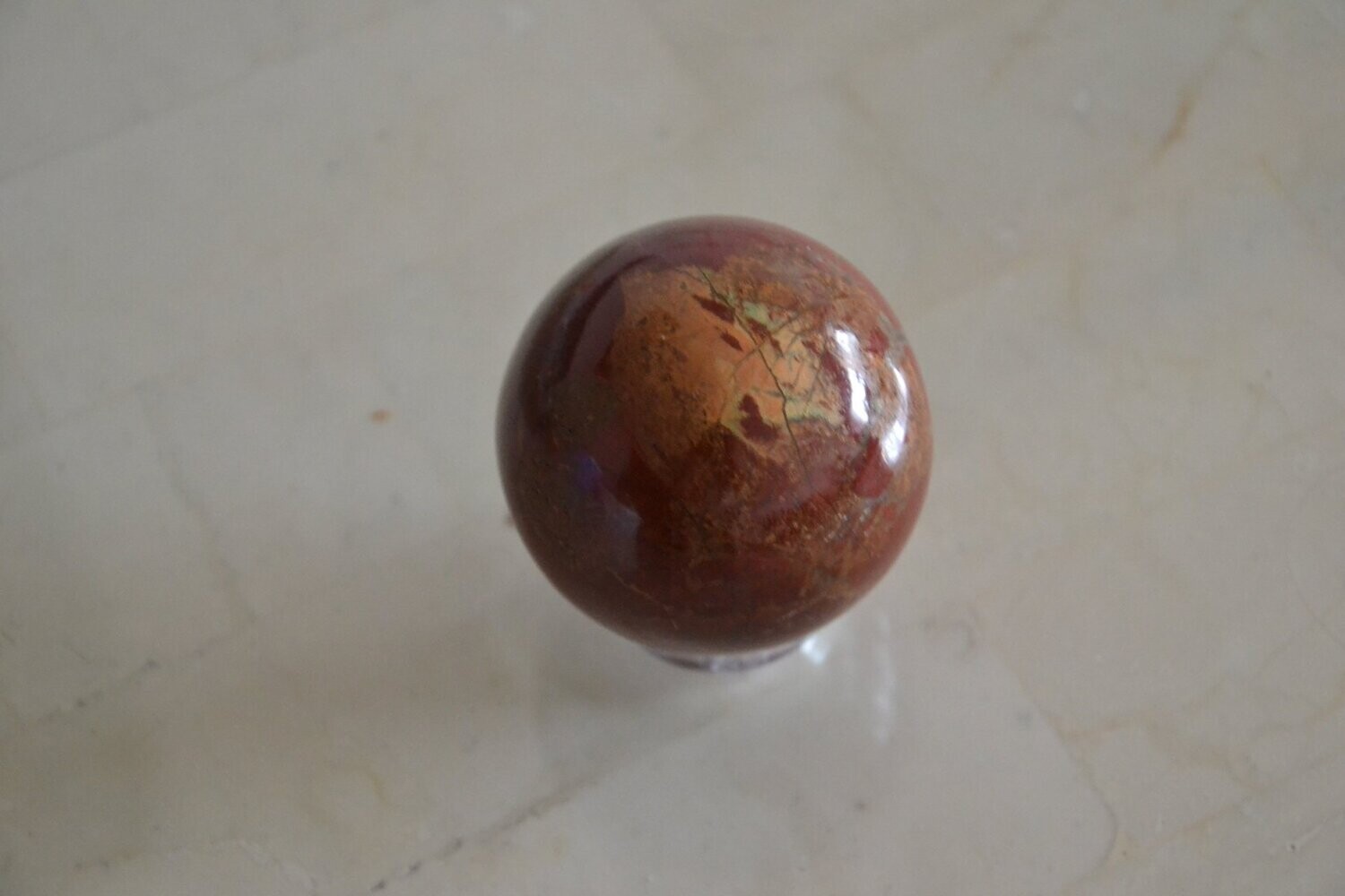 Jaspe rouge sphère