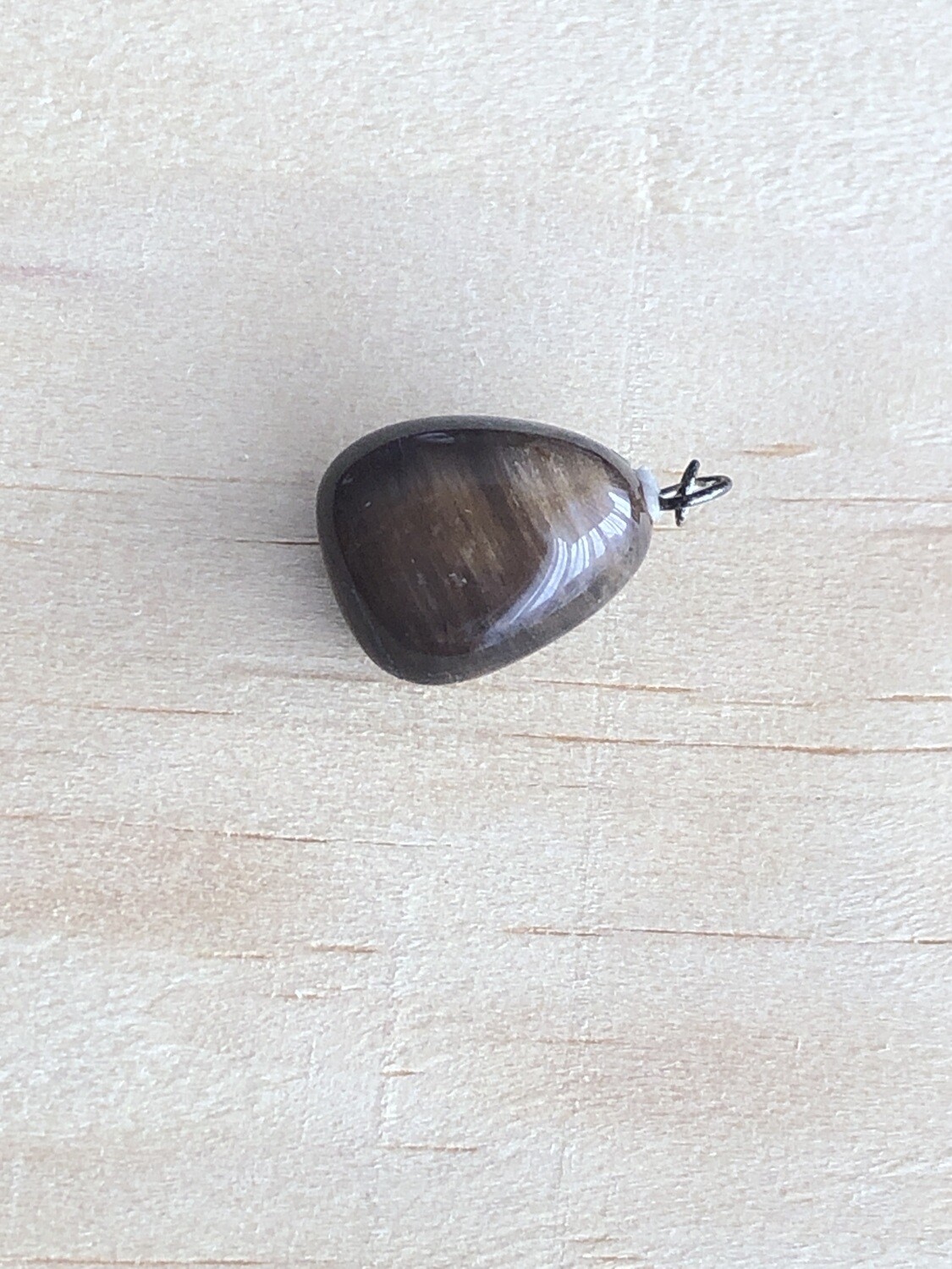 Pendentif de bois fossilisé
