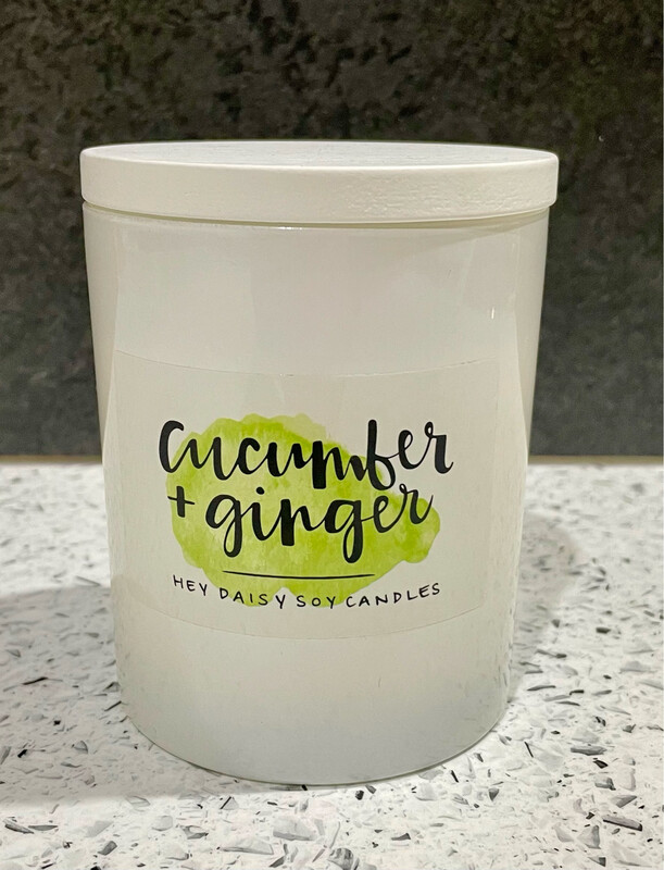 Cucumber & Ginger Soy Candle