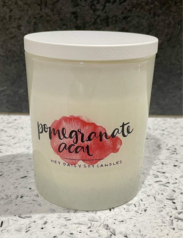 Pomegranate & Acai Soy Candle