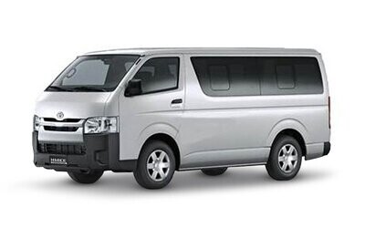 Car Rental in Palawan Toyota Hi-Ace Van Cheapest Rent A Car Palawan