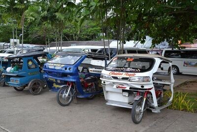 Tricycle rides Palawan