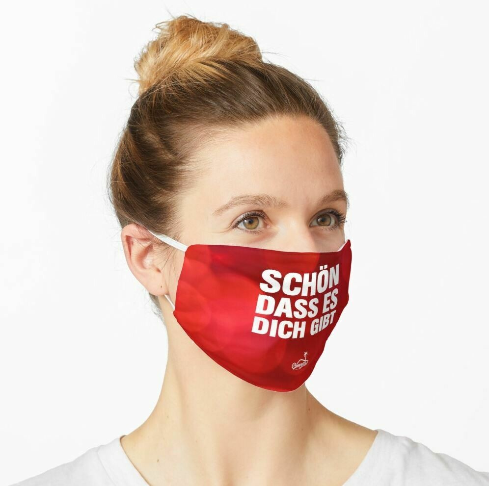 Maske - Schön, dass es Dich gibt Maske - Schön, dass es Dich gibt